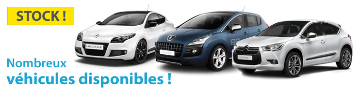 Voiture neuve en stock pas chère !